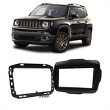 Moldura Painel Multimidia Preta 9 Mp5 Dvd Jeep Renegade