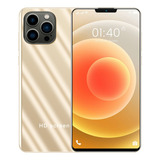 @ Teléfono Androi D Barato I13 Pro Max Gold 6,1 Pulgadas