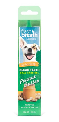 Gel Dental Sabor Mani Para Perros 59 Ml Fresh Breath
