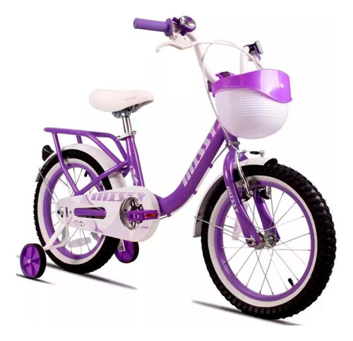 Bicicleta Aro 16 Missy Pro-x Infantil Estilo Vintage Durável