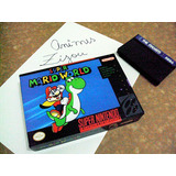 Caixa Super Mario World Snes