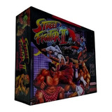 Caixa Super Nintendo Street Fighter Com Divisórias Em Mdf