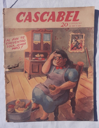 Revista Antigua De Humor ** Cascabel ** N° 23 Año 42