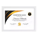 Marco Tamaño Carta Reconocimiento, Diploma, Con Acrílico