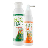 Eco Hair Shampoo Anticaída + Loción Crecimiento Cabello