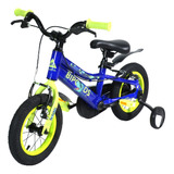 Bicicleta Liviana Rod 12 Cuadro Bajo Frenos V-brake Bipokids