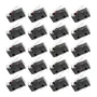 Pack X20 Micro Switch Final De Carrera 5a 250v Cnc Leva Cort | Envío gratis