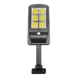 Luminária Solar Led Parede Refletore 100w Sensor Controle