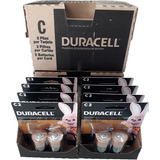 Pilas Mediana C Duracell Alcalina - Caja 16 Unidades