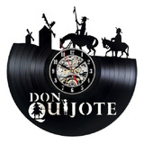 Reloj Corte Laser 3175 Don Quijote De La Mancha Siluetas