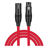 Dremake Xlr Instrumento Micrfono Cable De Extensin De Audio