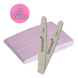 Lima Profesional Para Uñas Acrilicas 25 Piezas  (3 Paquetes)