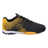 Zapatilla Soccer  Junior Black-yellow