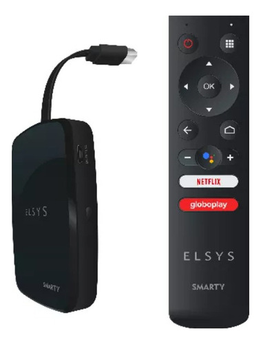 Receptor De Tv Via Internet Full Hd Preto Etri01 Smart Tv El