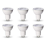 Pack De 6 Bombillas Led Mr16 De Amazon Basics, 7w, Equivalen