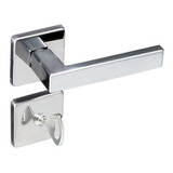 Fechadura Porta Banheiro Pado Concept 471 40mm Inox Polido