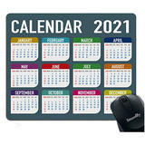 Mousepad 2021 Del Calendario De Diseño Personalizado R...