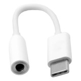 Adaptador Tipo-c A 3.5 Auricular Blanco / Importhans