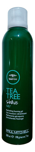 Shave Gel Refrescante Para Afeitar Tea Tree Paul Mitchell