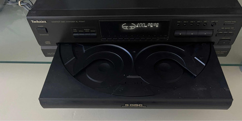 Technics Compactera 5cds Modelo Pd667 Impecable