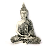 Buda Tibetano Decorativo Estatueta Hindu Chakras Resina