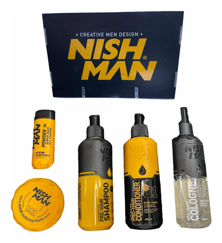 Set De  Regalo Para Hombre Belleza Nishman  