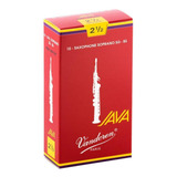 Cañas Sax Soprano Vandoren Java Roja (caja C/10)