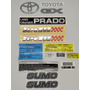 Toyota Land Cruiser Prado Sumo Calcomanas Y Emblemas
