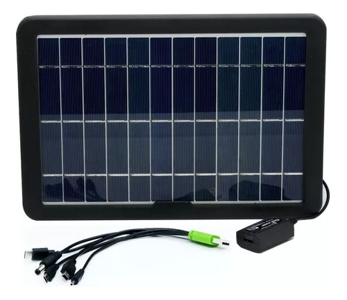 Panel Solar Cargador Celular Energía Solar 8w-6v Cl-680