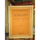 Scarlatti: 25 Sonatas Para Clave. Ricordi Partitura