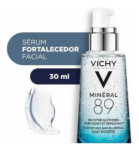 Sérum Fortalecedor Facial Diário Mineral 89 30ml Vichy.