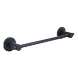 Toallero Barral Negro 40cm Basic - Accesorios De Baño Ottone