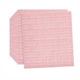 Patrón Ladrillo Pegatina Pared 3d Papel Tapiz 38×35cm 10pcs