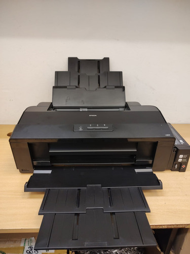 Impresora A Color Simple Función Epson Ecotank L1800 Negra 