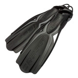 Aletas Cressi Thor Fins Buceo Negra/ Gris S - M ( 4/7 )