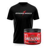 Creatina 150g Integralmedica + Camisa Para Treinar Dryfit 