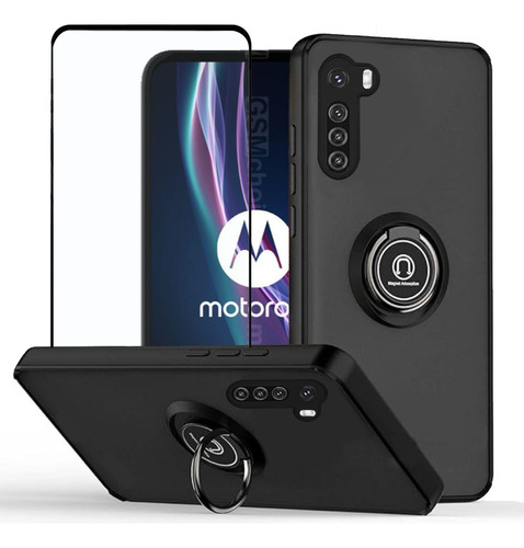 Funda Para Motorola One Fusion Plus Uso Rudo Carcasa + Mica