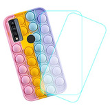 Funda De Teléfono Fidget Toys Pop Para Tcl 30xe 5g Con 2 Pie