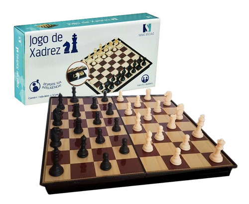 Jogo De Xadrez Profissional Tabuleiro 50x50 - Athi