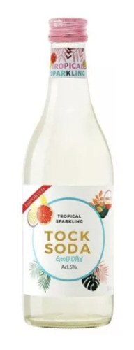 Tock Soda Tropical Soju Maracuya, Ananá Y Naranja 375 Ml
