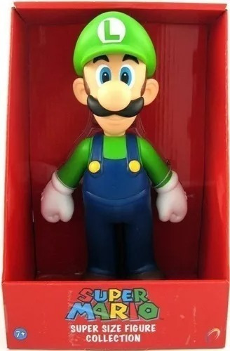 Set X 2 Muñecos Figuras Mario Bros Luigi Coleccion 23 Cm 