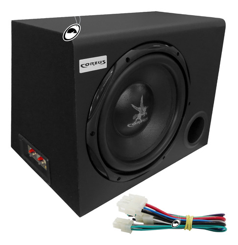 Caixa Amplificada Automotiva Cxs303 12 Pol  350w Rms Corzus