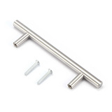 Manija Tirador Barral Acero Inox Mueble De 160 Mm Qbo