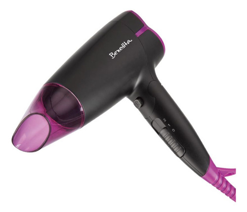 Secador De Cabelo Compacto Dobrável Viagem Ar Quente Frio