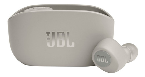 Audífonos In-ear Inalámbricos Jbl Wave 100tws Blanco Silver