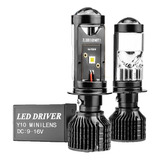 Y10led Lente Moto Luz Led Faro H4h7 Mini Integrado Xz