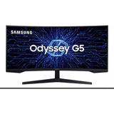 Monitor Samsung Gamer G5 Odyssey 34 Ultrawide Tela Quebrada