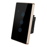 Tecla Luz Smart Wifi 3 Canales Tapa Llave Domótica Premium