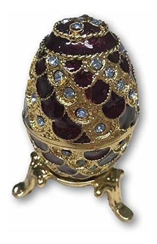 Joyero - A2o Mini Faberge Egg Trinket Jewelry Box