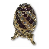 Joyero - A2o Mini Faberge Egg Trinket Jewelry Box